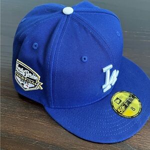 LA Dodgers rare official on-field cap from 2025 World Series Champions.